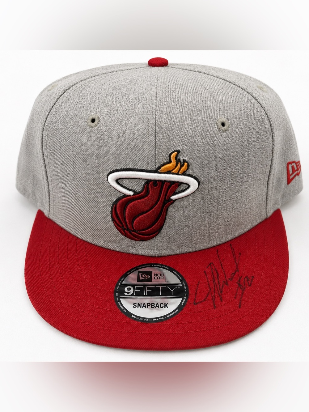 Miami Heat Justice Winslow signed New Era 9FIFTY snapback cap
